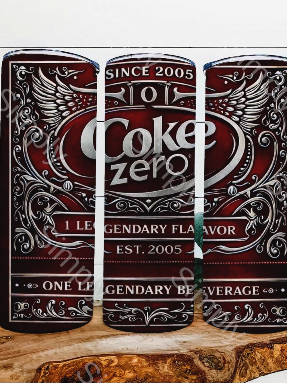 Coke Zero- 20oz Tumbler